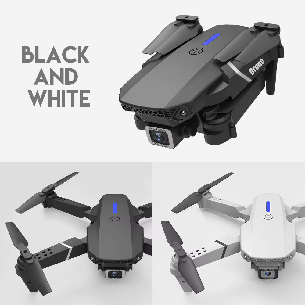Dron Profesional E88 con Cámara 4K HD 1080P y WiFi FPV